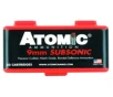 Atomic Ammunition Atomic Ammo 9mm Luger Subsonic 147gr  Bonded Jhp