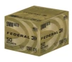 Federal Premium Military Grade 9 mm Luger 124 Grain Full Metal Jacket Brass Cased Centerfire Pistol Ammo 50 Rounds C9N882