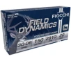 Fiocchi Field Dynamics  30-06 150 Grain PSP Brass Rifle Ammo 20 Rounds 3006BFOA