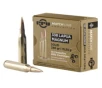 PPU Match  338 Lapua Magnum 240 Grain Copper Solid Brass Cased Rifle Ammo 10 Rounds PPM338
