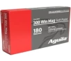 Aguila Ammunition 300 Win Mag 180 Grain Soft Point InterLock Boat Tail Brass Cased Rifle Ammo 20 Rounds 82044AG
