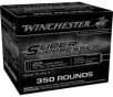 Winchester Suppressed  22LR 45 Grain Black Copper Plated Round Nose Brass Cased Rifle Ammunition 350 Rounds SUP22LRB2