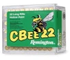 Remington CBee 22  22 Long Rifle 33 Grain Truncated Hollow Point Brass Cased Rimfire Ammo 100 Rounds 21119