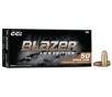 CCI Ammunition Blazer 9mm Luger 147 Grain Full Metal Jacket Brass Centerfire Pistol Ammo 50 Rounds 5203