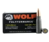 Wolf Ammo Polyformance Centerfire Rifle Ammo 7 62x39mm 123 grain Full Metal Jacket BiMetal Case 20 Rounds 762BFMJ