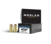 Nosler ASP  40 S W 150 Grain Jacketed Hollow Point Brass Cased Cased Pistol Ammo 50 Rounds 51181