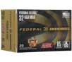 Federal Personal Defense 32 H R Mag 85 Grain Hydra-Shok Deep JHP Brass Pistol Ammo 20 Rounds P32HRHSD1
