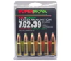 SUPERNOVA 7 62x39mm 110 Grain Full Metal Jacket Green Red Tracer Rifle Ammo 6 Rounds PMSN762-MP