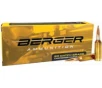 Berger 6 5PRC 153 5 grain Boat Tail Long Range Hybrid Target Rifle Ammo 20 Rounds 50030