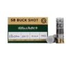 Sellier   Bellot SB 12 Gauge 27 Pellet 2 75in Shotgun Buckshot Ammo 1 25oz 10 Rounds SB12BSD
