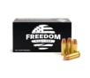 Freedom Munitions  38 Special 158 Grain Flat Point Brass Pistol Ammo 50 Rounds FM38F158N50