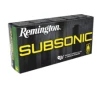 Remington Subsonic  308 Winchester 190 GrainBonded HP Brass Rifle Ammo 20 Rounds 27746