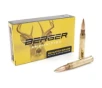 Berger  30-06 Springfield 168 Grain Classic Hunter Brass Cased Rifle Ammo 20 Rounds 66010