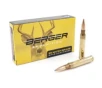 Berger  30-06 Springfield 185 Grain Classic Hunter Brass Cased Rifle Ammo 20 Rounds 66020