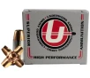 Underwood Ammo  40 S W 140 Grain Maximum Expansion Solid Monolithic Nickel Plated Brass Cased Pistol Ammo 20 Rounds 250