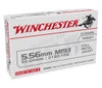 Winchester 5 56x45mm NATO M193 Ammunition WM193K 55 Grain Full Metal Jacket PACK 500 Rounds