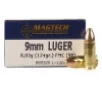 Magtech 9mm Ammunition 9B 124 Grain Full Metal Jacket Case of 1000 Rounds