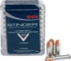 CCI 22 LR Stinger Ammunition Hyper Velocity 0050 32 Grain Copper Plated Hollow Point Brick of 500 Rounds