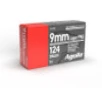 Aguila 9mm Luger Ammunition 124 Grain Full Metal Jacket 1000 rounds