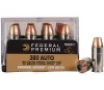 Federal 380 Auto Hydra-Shok PD380HS1H Low Recoil 90 gr JHP 20 rounds