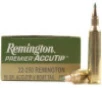 Remington 22-250 Ammunition Premier PRA2250RB 50 Grain Accutip 20 rounds
