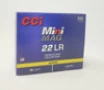CCI 0962 22LR Mini-Mag 36 gr Copper Plated Hollow Point 3000 rounds
