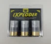 Reaper Defense Exploder 12 Gauge Ammunition RDG1251 2-3 4  Finned Slug With Deep Cavity For Loading Combustible Material 3 Rounds