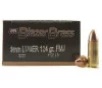 CCI 9mm Ammuntion Blazer Brass 5201 124 Grain Full Metal Jacket Case of 1000 Rounds