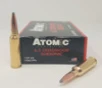 Atomic Ammunition 6 5 Creedmoor Ammunition ATOM65CM129 129 Grain Subsonic Soft Point 20 Rounds
