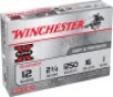 Winchester 12 Gauge Ammunition XB121 2-3 4  1 Buck Shot 16 Pellets 1250fps 5 rounds