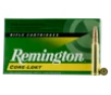 Remington 338 Win Mag Ammunition Core-Lokt R338W2 250 Grain pointed Soft Point 20 Rounds