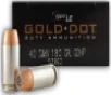 CCI 40 S W Speer Gold Dot CCI53962 180 Grain Jacketed Hollow Point 50 rounds