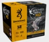 Browning 12 Gauge Ammunition Wicked Wing XD Waterfowl B193411242 3-1 2   2 Plated Steel Shot 1-1 2oz 1500fps 25 Rounds