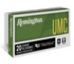 Remington 450 Bushmaster Ammunition UMC L450BM1 260 Grain Full Metal Jacket 20 Rounds