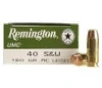 Remington 40 S W L40SW3 180gr FMJ 50 rounds