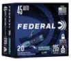 Federal 45 Auto Ammunition S45SJT1 Syntech 205 Grain Semi-Jacketed Hollow Point 20 Rounds