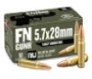 FN 5 7x28mm Ammunition GUNR Target FNSS201 40 Grain Full Metal Jacket 50 Rounds