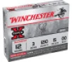 Winchester 12 Gauge Ammunition XB12300 3  00 Buckshot 15 pellets 1210fps 5 rounds