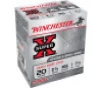 Winchester 20 Gauge Ammunition Super-X 2 3 4  7 1 2 shot 1 oz 1165fps 25 rounds