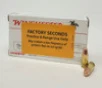 Winchester 9mm Ammunition Target Factory Seconds ZZUSA9MM1 147 Grain Full Metal Jacket 50 Rounds