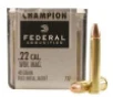 Federal 22 Win Mag Ammunition Champion F737 40 Grain Full Metal Jacket Case of 3 000 Rounds