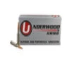 Underwood 6 5 Creedmoor Match Grade Ammunition UW859 122 Grain Controlled Chaos Hollow Point 20 Rounds