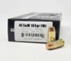 House Of Payne Munitions 40 S W Ammunition HOP40SW165FMJ 165 Grain Full Metal Jacket 50 Rounds