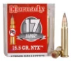 Hornady 17 HMR H83171 15 5 Grain NTX Lead-Free 50 rounds