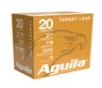 Aguila 20 Gauge Ammunition 1CHB2039 2 3 4  7 8oz 1275  9 Shot 25 Rounds