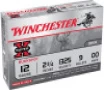Winchester 12 Gauge Ammunition Super-X XB1200 2-3 4  00 Buck 9Pellets 1325fps 5 Rounds