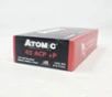 Atomic 45 Auto  P Ammunition ATOM00412 185 Grain Bonded Match Hollow Point 50 Rounds