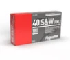 Aguila 40 S W Ammunition 1E402110 180 Grain Full Metal Jacket 50 rounds