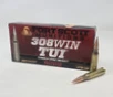 Fort Scott Munitions 308 Win Ammunition Tumble Upon Impact FSM308175SCV2 175 Grain Solid Copper Spun 20 Rounds
