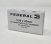 Federal 5 56x45mm NATO Ammunition Non Duty F2NDXF556T64X 64 Grain Tactical Bonded Soft Point 20 Rounds